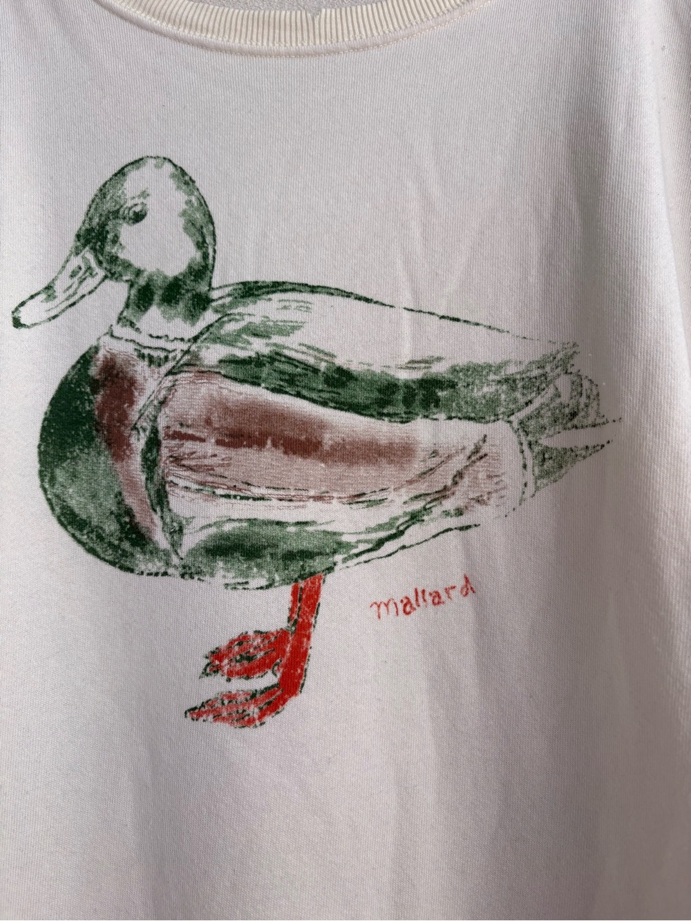 We The Free Camden Graphic Sweatshirt Mallard Combo 🦆🔥 free people - Picture 14 of 16